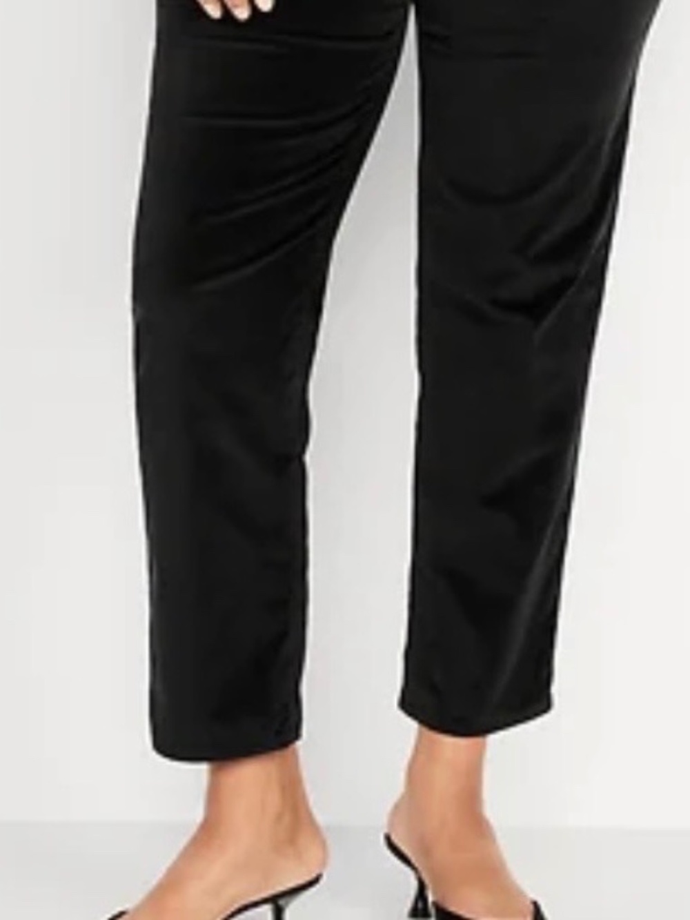 Maternity Black Straight Pants